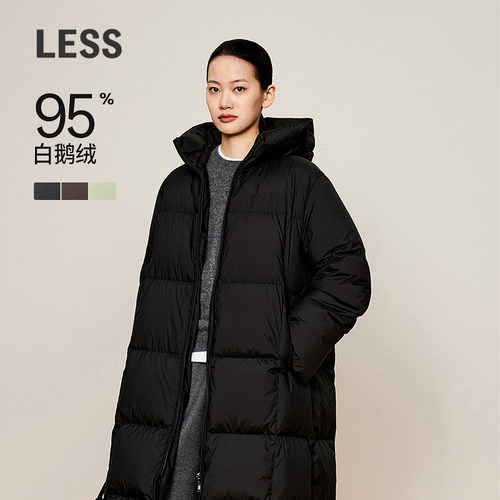 LESS科鲁达95白鹅绒羽绒服