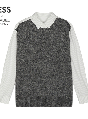 【商场同款/SAMUEL系列】LESS2026春新假两件套头针织衫2Q2313520