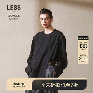 不规则套头衬衫 LESS2025秋新款 SAMUEL系列 2P9218810 商场同款
