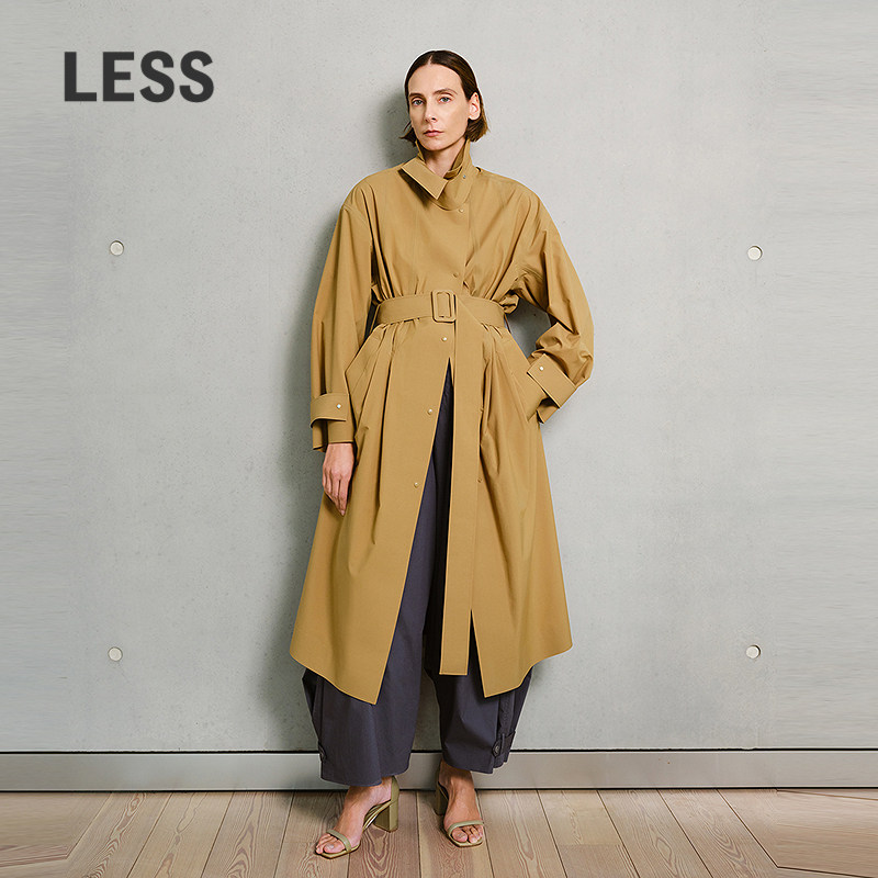 【精工系列】LESS春长款风衣收腰气质高级时尚外套女2P2914220,女装/女士精品,风衣,淘宝优惠券,粉丝福利购,淘宝优惠卷