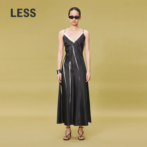 【精工系列】LESS真丝吊带连衣裙