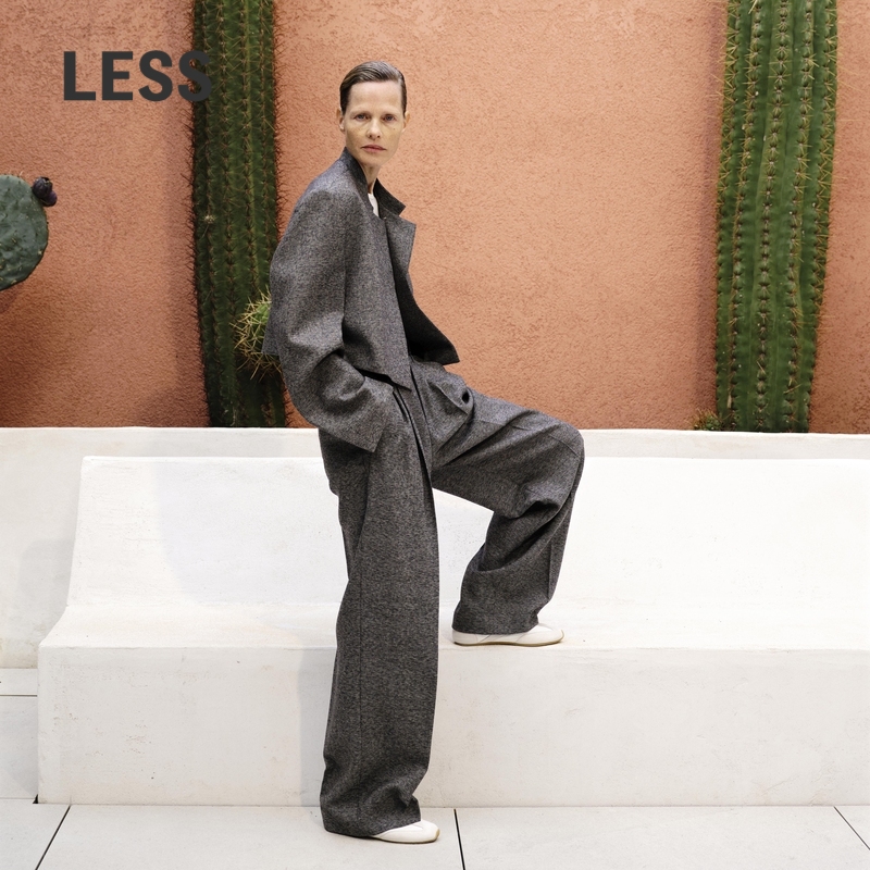 【周迅同款】LESS毛呢西装裤