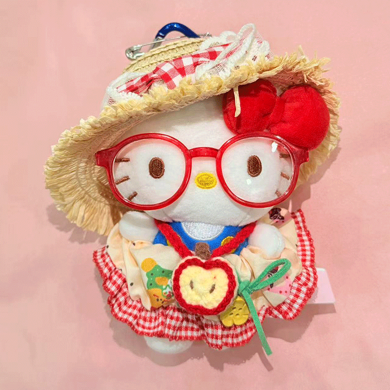 日本kitty玩偶包包挂件蛋糕裙女