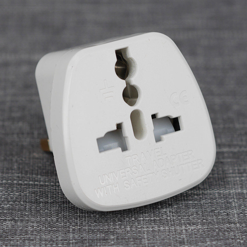 港版转换插头鱼缸冷水机转换接头内地转香港英制转换器转换头插座