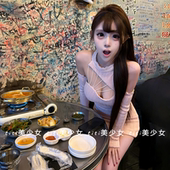 纯欲风绝美设计感袖 TiTi美少女 套针织连衣裙性感辣妹包臀裙