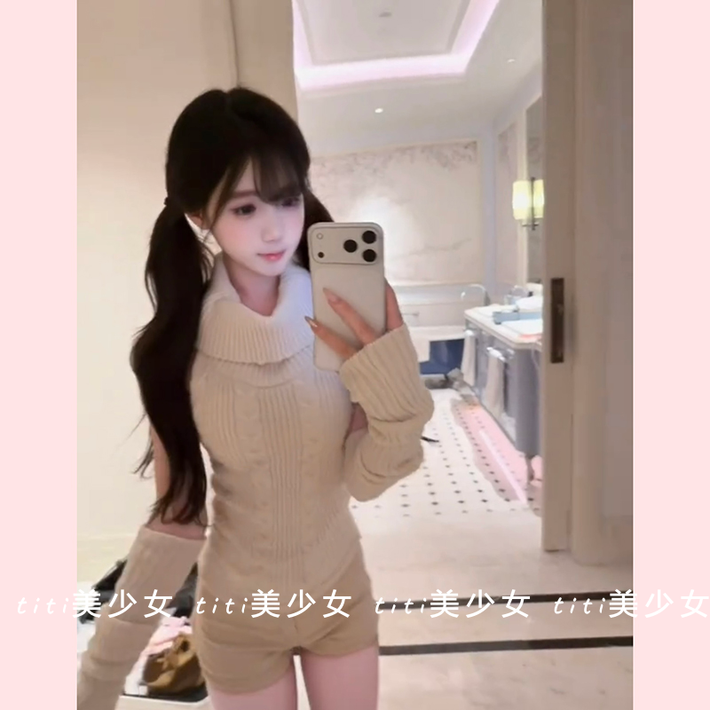 2025年冬季性感羊毛高领毛衣