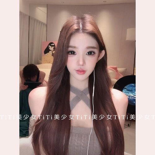 性感风v领针织修身纯欲上衣