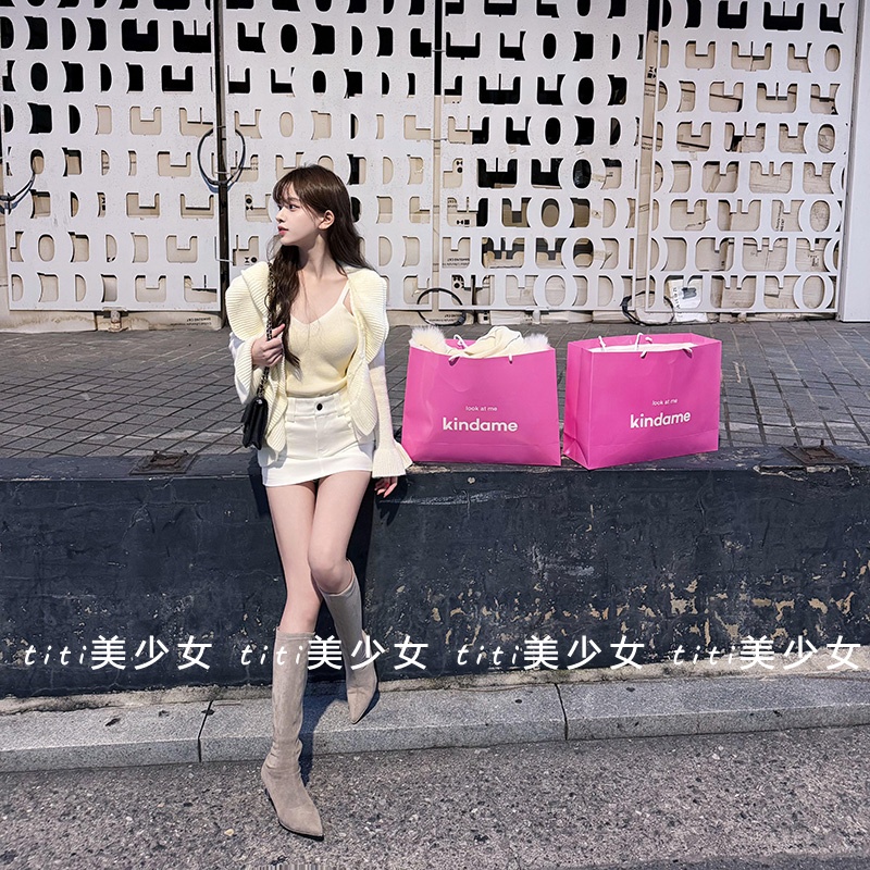 毛衣短开衫外套秋季薄款上衣