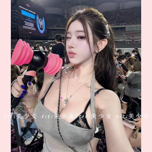 吊带无袖露背显瘦背心上衣女