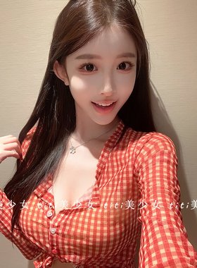 纯欲风网纱长袖格子防晒衬衫