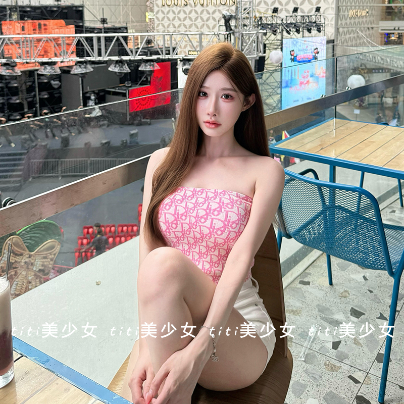 【TiTi美少女】春季印花背心外穿女纯欲奶甜辣妹性感抹胸短款上衣,女装/女士精品,大码内搭,淘宝优惠券,粉丝福利购,淘宝优惠卷