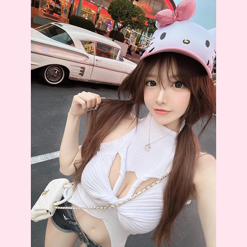 女装夏季镂空设计感小众上衣外穿