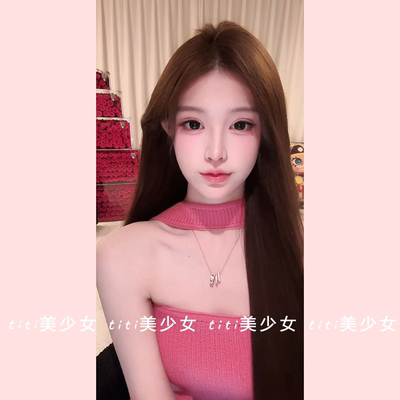 设计感直播针织打底衫