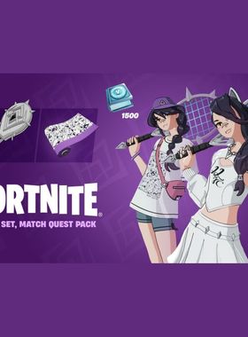 堡垒之夜二次元猫期待对决wish set match 皮肤 Fortnite epic