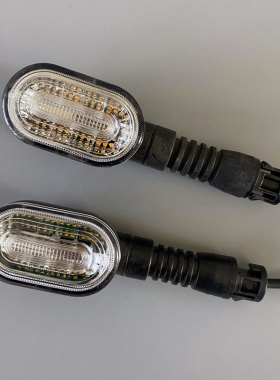 电动车转向灯48/60V通用转弯提示灯led灯12V两轮三轮电瓶车配件灯