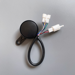 电动车喇叭闪光器48 适用雅迪电子喇叭闪光器二合一2接口8线 60V