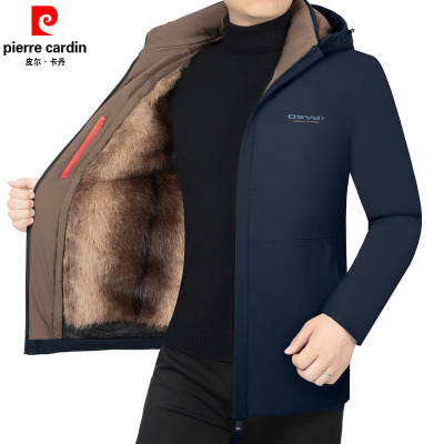 皮尔卡丹棉衣冬季棉服加厚中老年