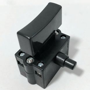 350 355型钢材切割机开关配件10A带锁开关 达美255锯铝机开关配件