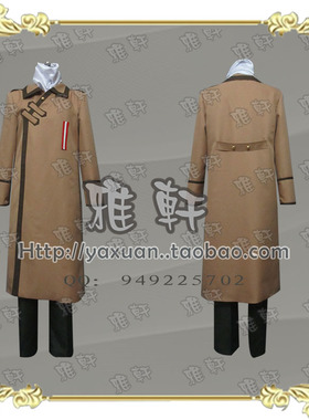 雅轩cosplay服装  APH 黑塔利亚 俄罗斯 伊万 公式服  新品