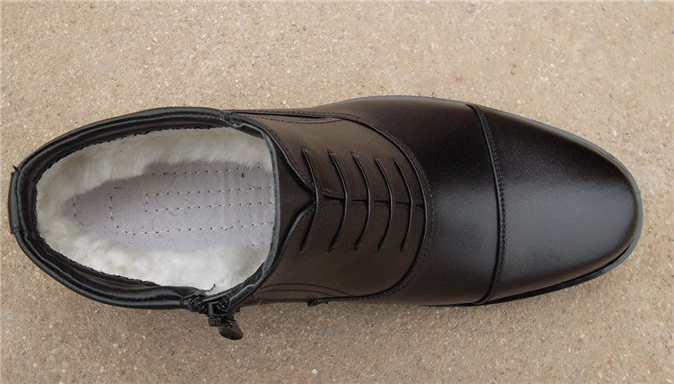 Boots militaires pour homme en cuir - Ref 1397556 Image 5