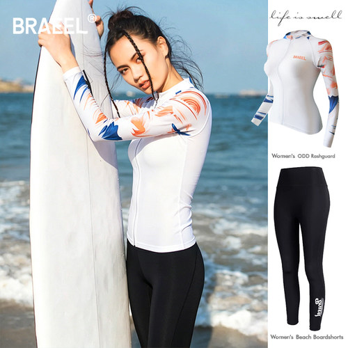 冲浪服女泳衣潜水服水母衣浮潜服
