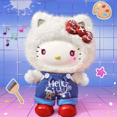 名创优品HelloKitty涂鸦艺术盲盒