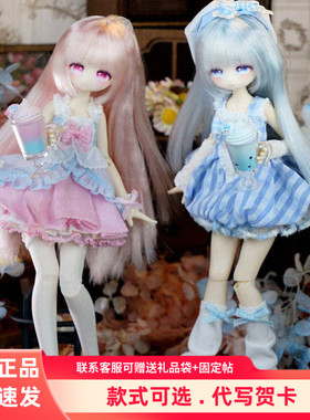 【全网首批】悸动瞬息未语集四季喫茶物语BJD盲盒植发潮玩手办礼