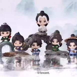 正版剑来Q版盲盒手办潮玩偶公仔陈平安动漫画宁姚周边摆件手办礼