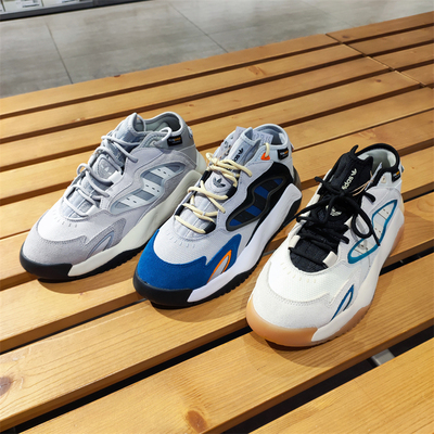 正品Adidas/阿迪达斯三叶草男女同款低帮轻便运动休闲鞋 JI2544