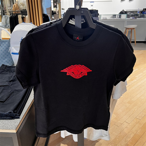 正品Nike耐克Air Jordan做旧款短袖2025夏季男休闲T恤IB3131-010