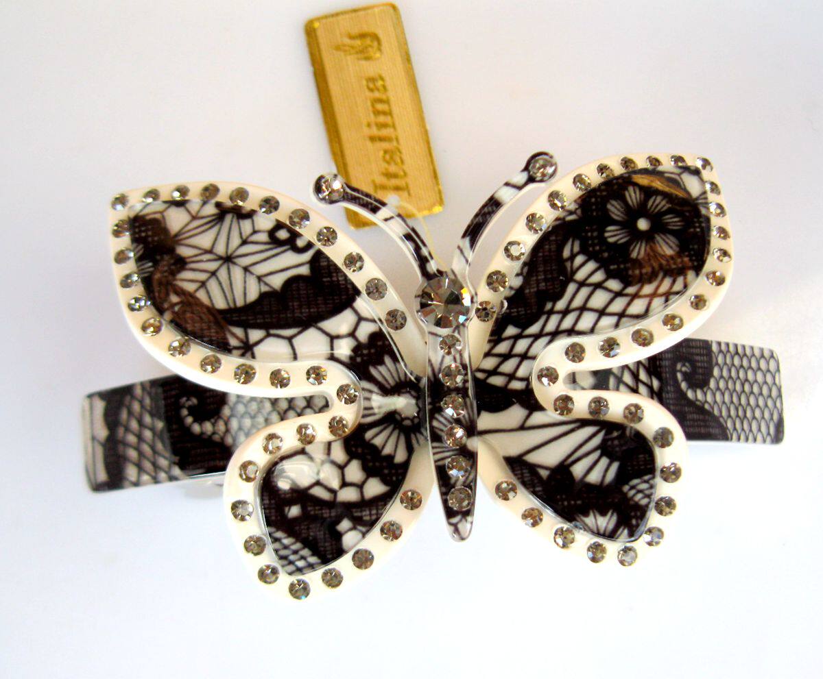 新款伊泰莲娜专柜正品 头饰发饰 顶夹马尾夹横夹 5200287 板材