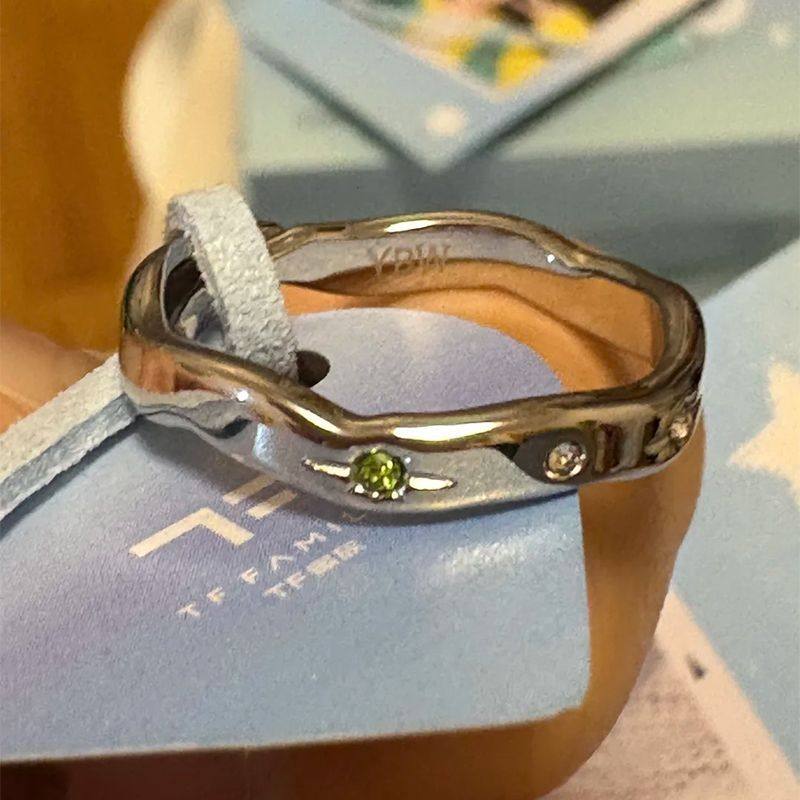 s925银TF家族四代见面会官周戒指