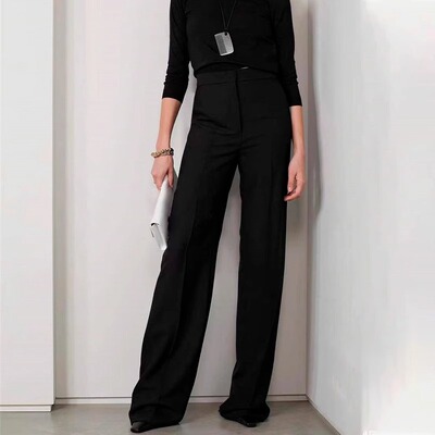 2024年春秋新款显瘦休闲阔腿裤
