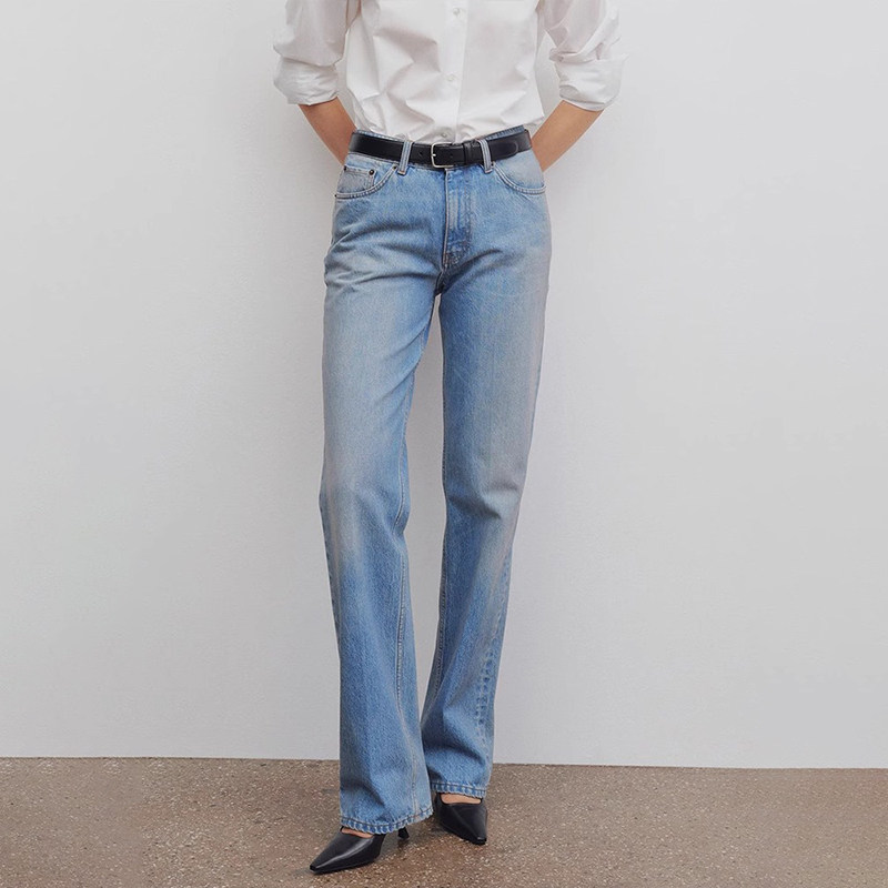 2026春夏新款高腰牛仔裤女