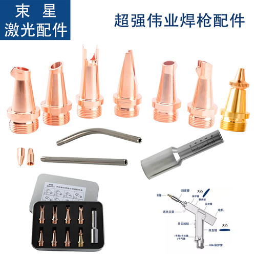 超强伟业手持激光焊嘴保护镜片