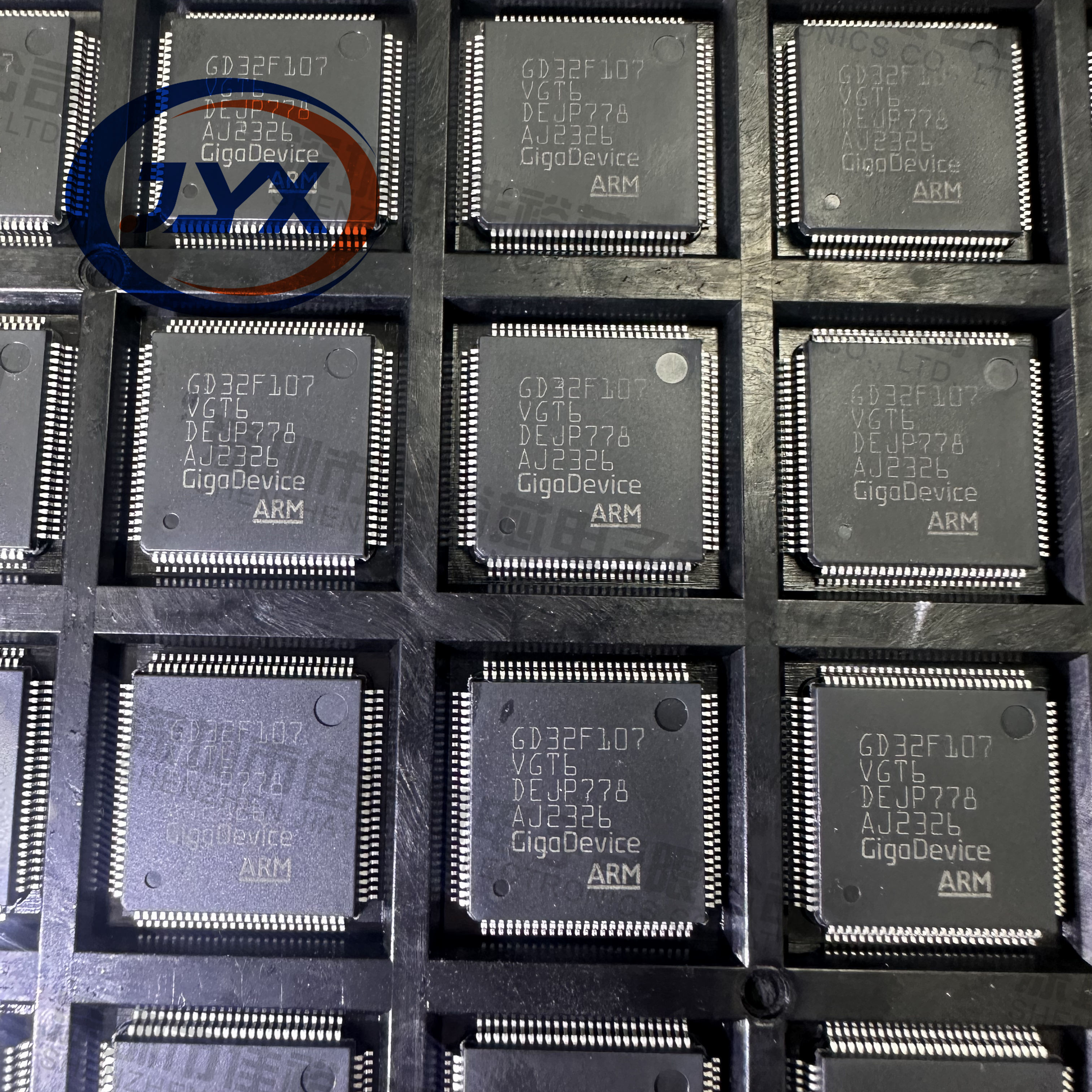 原装GD32F107VGT6 LQFP-100 ARM Cortex-M3 32位微控制器-MCU芯片