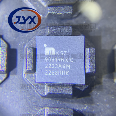 全新原装 KSZ9031RNXIC 封装 QFN-48 贴片TR 以太网收发器 IC芯片