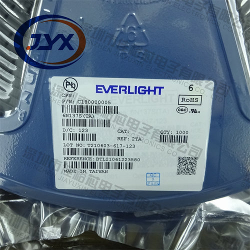 全新 6N137S(TA) 贴片光耦SOP-8 光电耦合器 6N137直插DIP-8芯片