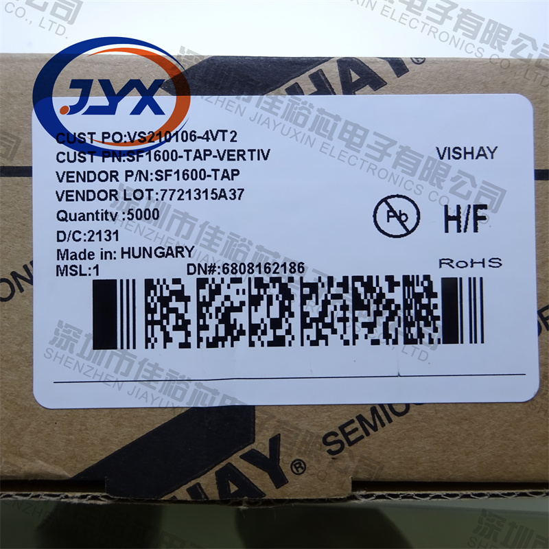 全新进口原装 SF1600V SOD-57 SF1600-TAP 玻璃钝化 快恢复二极管