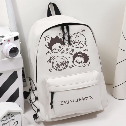 全职猎人周边双肩书包背包