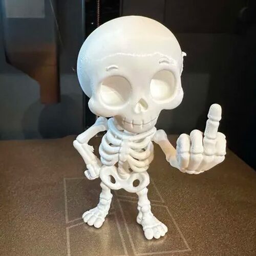 骷髅摆件3D打印玩具桌面万圣节小礼物女生可爱生日男生高级感装饰