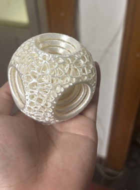 打印解压玩具摆件玲珑球鬼工球五层镂空球3D打印多层创意解谜玩具