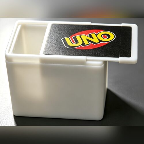 UNO卡牌磁吸滑盖透明收纳盒