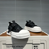 新款 百搭运动鞋 休闲风搭扣厚底板鞋 增高舒适净版 男女潮鞋 2026春季