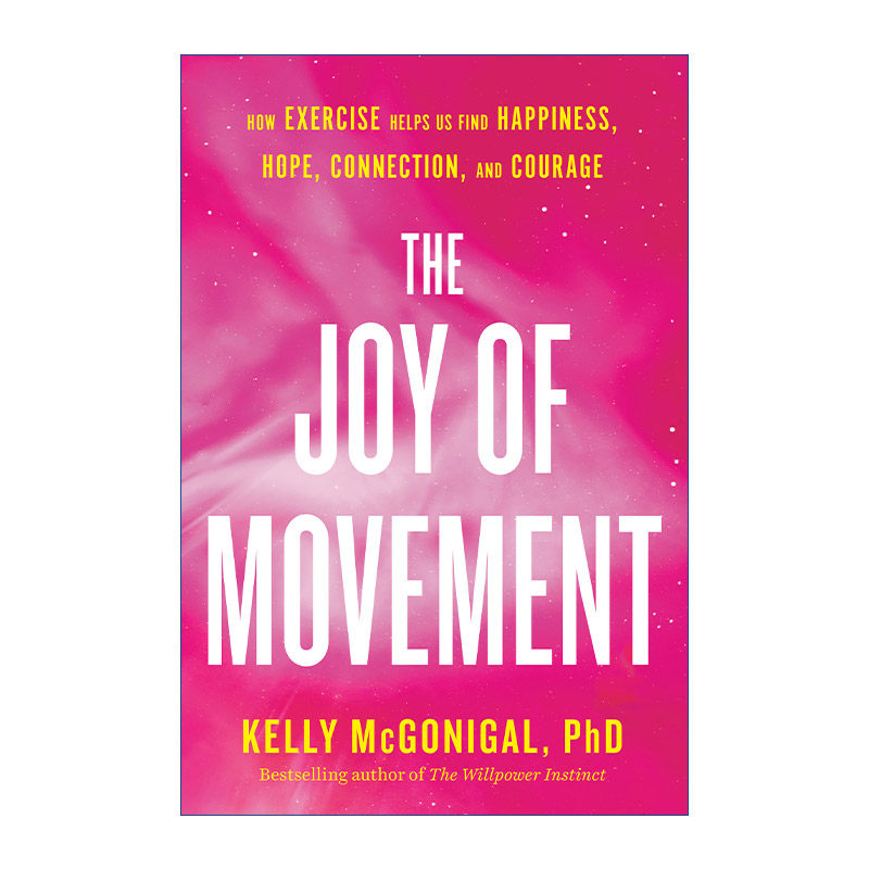 英文原版 The Joy of Movement 自控力 斯坦福大学掌控自我的心理学课程 Kelly McGonigal 英文版 进口英语原版书籍