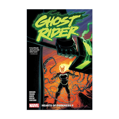 英文原版 Ghost Rider Vol.2 Hearts Of Darkness Ii 2019恶灵骑士合集2 漫威漫画 Ed Brisson 英文版 进口英语原版书籍