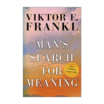 英文原版 Man's Search for Meaning 活出生命的意义 维克多·弗兰克 精装纪念礼物收藏版 英文版 进口英语原版书籍