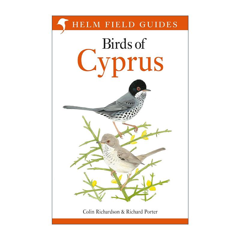 英文原版 Birds of Cyprus 塞浦路斯鸟类图鉴 英文版 进口英语原版书籍