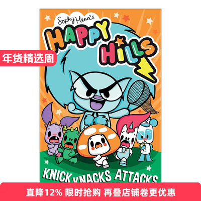 英文原版 Knick-Knacks Attacks 怪玩意儿的袭击 快乐山系列 儿童幽默全彩漫画小说 英文版 进口英语原版书籍