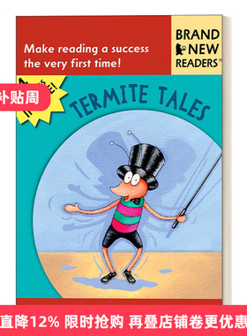 英文原版 Termite Tales: Brand New Readers 小白蚁的故事 儿童绘本 Candlewick分级读物 英文版 进口英语原版书籍